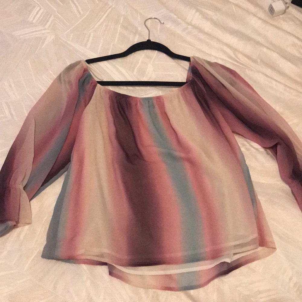 Off the shoulder blouse